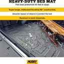 Husky Liners Custom Bed Liner | Fits 2019-2026 Chevrolet Silverado & GMC Sierra 1500 5.8' Bed (Will NOT Fit w/Drop-in Bed Liners or CarbonPro Bed) | Bed Liner, 1-pc Black - 16004