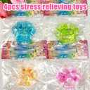 4pcs Taba Squishy Paw,Cat Paw Squishy Toys Cute Kawaii Squishies Sensory Toys Soft Fidget Toys for Stress Relief Party Favors Soft Fidget Toys for Easter Gifts