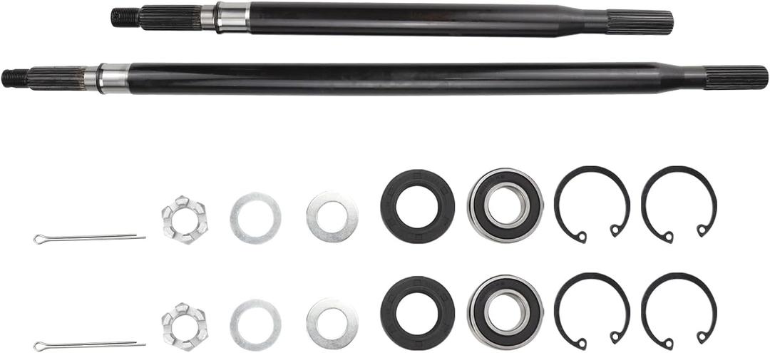USTAR Rear Axle Shaft Kit Compatible with Golf Cart EZGO TXT/Medalist Electric Models