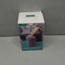 JefDiee Inflatable Foot Rest Pillow, Kids Airplane Bed, Adjustable 3 Layers Height Leg Rest Pillow, Airplane Travel Essentials Great for Office, Home, Trains, Cars (Grey)