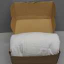 Toddler Pillow with Pillowcase - 13x18 My Little Dreamy Kids Travel Bed Pillows for Sleeping, Organic Cotton Small Pillowcase, Soft & Breathable, Machine Washable, Toddlers 2-5 Years Old (Soft White)