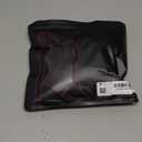 PUMIEY Women's Crew Neck Long Sleeve Bodysuit Second-skin Feel Tops Smoke Cloud Collection (01 Jet Black)