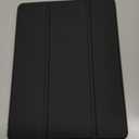 Akkerds Case Compatible with iPad 10.2 Inch 2021/2020/2019, for iPad 9th/8th/7th Generation Case with Pencil Holder, Protective with Soft TPU Back, Auto Sleep/Wake Cover, Black