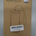 Lamicall Waterproof Phone Pouch Case - [2 Pack][Easy Lock & Heavy Duty] IPX8 Water Proof Cell Phone Dry Bag for Beach, Gift Protector for iPhone 17 16 15 14 13 12 11 Pro Max Plus Air, Galaxy S25, 4-7"