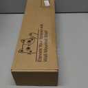 Upgraded Thick Floating Shelves, Solid Wood Bookshelf for Wall, Floating Book Shelves Use as Wall Shelves for Bedroom, Kids Room, Nursery, Books, Spice Rack & Decor  Dark Walnut Brown (15.75 Inch)