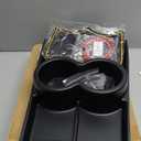 BestEvMod for Rivian R1T R1S Lower Center Console Organizer Tray Compatible with Rivian R1T R1S 2022 2023 2024 Fit 32oz Bottle Accessories(Yellow)