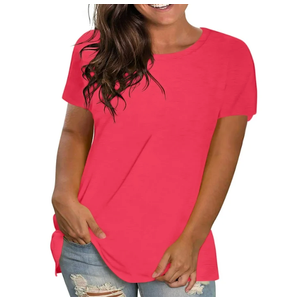  Hot Pink Summer Top For Women 3XL