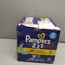 Pampers ZZZ Overnight Diapers, Size 4 (22-37 lbs), 58 Count, Nighttime Protection Disposable Baby Diaper, Night Time Leak and Skin Protection