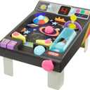 Little Tikes Old School My First Pinball Activity Table, Letters, Numbers, Planets, Counting, Sounds, Learning, Lights, Retro, Preschool Toy for Toddlers Girls Boys Ages 12 months, 1 - 2 Years