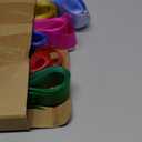 100 Pcs 5 Inch Christmas Pull Bows for Gift Wrapping, Gift Wrapping Pull Bows with Ribbon for Christmas Presents Wedding Decor Basket Bag Holiday Decor(Multicolor)