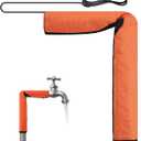 Elbow Pipe Heat Blanket 16 x 7, Fits Pipes up to 1-1/4 OD, 120V Elbow Heat Tape for Water Pipes, Winter Freeze Protection Heater with 78.7 Power Cord, Max Temp 140F