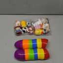 12pack Prefilled Easter Eggs with Finger Puppets, Easter Basket Stuffers with Toys inside for Easter Egg Hunt, Easter Party Favors Supplies, Classroom Prizes Reward, Easter Gifts for Kids Toddlers