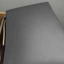 Yaheetech Dining Chairs with High Back, Leather Surface and Metal Legs Chairs for Home Kitchen Wedding Louge, Set of 2, Gray (Dark Gray)