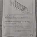 Twin Upholstered LED Bed Frame with Storage Drawer and Adjustable Chic Double Wavy Headboard, Velvet Princess Platform Bed for Kids/Girls, Solid Wood Slats Support, No Box Spring Needed, Beige