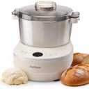 Joydeem Electric Dough Maker with Ferment Function, 5.3Qt Dough Mixer Machine, Perfect for Bread Pizza Roti Dumpling Dough & Sourdough, HMJ-A501