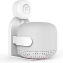 Premium Screwless Google Nest WiFi Router Mount for Nest WiFi Mesh & Point (2nd Gen) AC2200 with In-Built Cable Management (2 PACK WHITE)