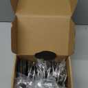 Candlestick Holders Taper Candle Holders, 12PCS Silver Candle Holder Set for Table Centerpiece, Vintage Candle Stand for Table Centerpieces, Home Decor,Weddings,Festival and Parties (12, Silver)