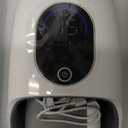 Hand Massager with 9 Modes and 4 Heating Options for Hot and Cold Therapy Hand and Wrist Massager for Arthritis and Carpal Tunnel Relief, Hand Massager with Heat and Compression,Gift Christmas,White