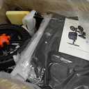 Knee Scooter, All Terrain Foldable Knee Scooter Walker, Disc Brake Knee Walker for Foot Injuries Compact Crutches Alternative (Blue)