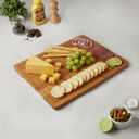 Bamboo Cutting Board, Large Kitchen Chopping Board with Deep Juice Groove & Built-in Handle, Reversible Wooden Charcuterie Board and Serving Tray for Meat, Bread, Fruit, Daily Use, 16110.6''