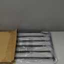 Fairy Baby Safety Gate 14.17 inch Extension for Extra Wide Baby Gate Dog gate Pressure Mounted Walk Through Pet Gate Black