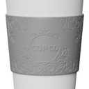 Copco Acadia 16 oz Travel Mug - Insulated Reusable Coffee Tumbler with Double-Walled Plastic, Leak-Proof Lid, BPA-Free - Portable Mug for Hot & Cold Drinks, Cup Holder Friendly (Damask)