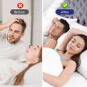 MQUPIN 300 Counts Nasal Strips Upgraded, Nasal Strips for Snoring, Safe, Long Effect, Reduction Snoring(66mm*19mm)