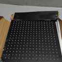 NearMoon Rain Shower Head, High Flow Stainless Steel Square Rainfall Shower, Waterfall Bath Shower Body Covering, Ceiling or Wall Mount (12 Inch, Matte Black)