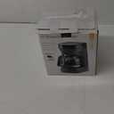 Drip Coffee Maker, Coffee Machine with Glass Coffee Pot (0.8 Qt), Auto Shut-off, Auto Pause, Removable Filter Basket, Matte Black