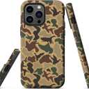 Generic Case Compatible with iPhone 13 Pro,Camo Camouflage Duck Phone Case for Men Girls Boy Kids Women,Dual-Layer Hard Shell Silicone Cover Shockproof Protective Case for iPhone 13 Pro