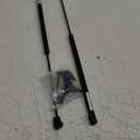 Qty (2) GSNI-5300-50 20in 50lb/222N Universal Gas Strut Spring with Mounting Bracket-ML14-50 Shock Lift Support for RV Bed, Pickup Truck Cap Bed Tonneau Cover, Tanning Bed, Boat Hatch Cover