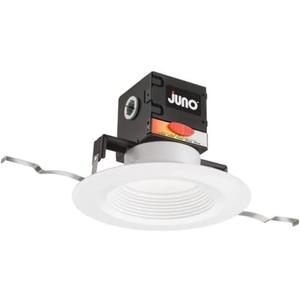 Juno JBK6 RD SWW5 90CRI CP6 MW M2 OneUP LED Downlight Series, 6-Inch, Baffle Trim, White