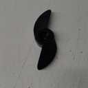 MotorGuide Attwood Corporation MGA0476B Power Prop 2- Blade, 3', Black, One Size