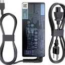 65W 45W USB C AC Charger Fit for Lenovo Thinkpad E14 E15 E16 T14 T15 T16 L13 L15 L14 X13 Gen 1 2 3 4 5 6 T480S T490S Yoga 7 7i 9i 14ITL5 15ITL5 16IRL8 16IML9 Laptop Power Supply Adapter Cord (65W)