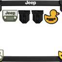 Cruiser Accessories Jeep License Plate Frame (with Fastener Caps)