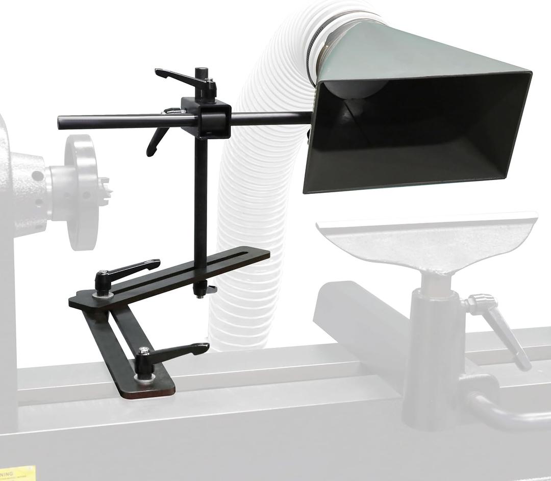 Woodturning Universal Dust Hood for Woodlathe Extraction. (Udh-001)
