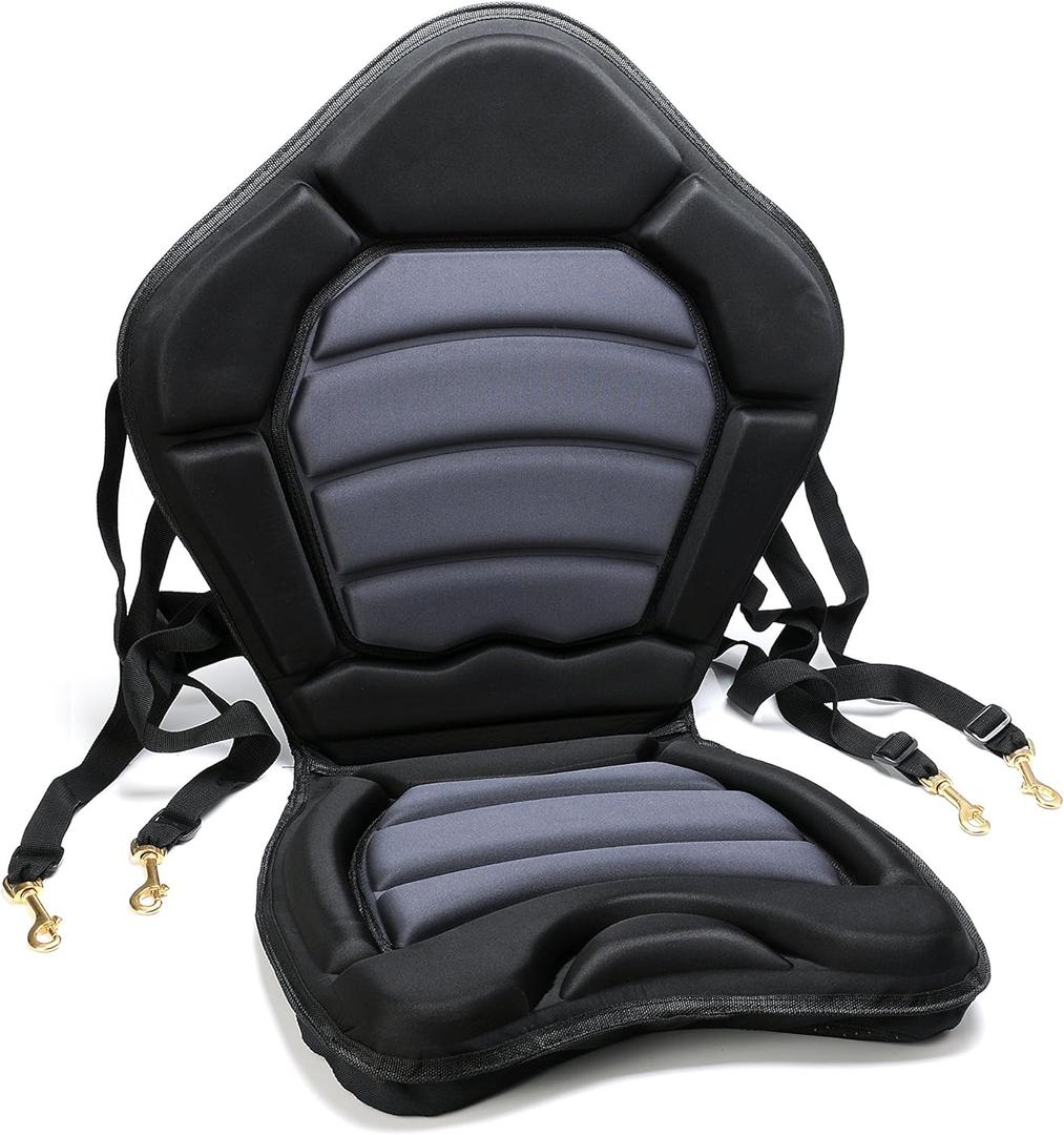 Ultra thick OceanMotion Ergo-Fit sit on top Kayak seat w/storage bag