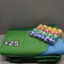 Liberry Golf Chipping Game with Large Chipping Mat, 2 Adjustable Clubs, 20 Sticky Balls, Outdoor Indoor Sports Training Toy Gift for Adults Kids, Family Yard Target Game