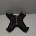 Prodigen Weighted Vest for Women and Men 20 Lbs with Reflective Stripe and Double Adjustable Buckle Straps Weight Vests for Strength Training, Jogging, Cardio, Weight Loss, 20 lbs, Black