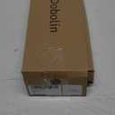 DOBOLIN Sandals for Women 2025 Flat Sandals Strappy Square Open Toe Slides Cross Strap Dressy Comfortable Summer Shoes Trendy Beach Wedding Black 6