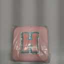 SANDJEST Personalized Jewelry Box, Pink Travel Jewelry Box with Initial H, Small Monogrammed Jewelry Case Organizer for Girls Women Teen Kids, Mini Travel Essentials Gifts for Birthday Christmas