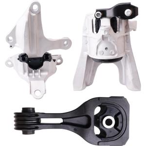 SHERXINBO Engine Motor Mount Compatible with Civic 2016-2021 1.5L L4 Automatic CVT Trans Turbocharged Replacement for A65136 A65129 A45006 50820TBCA01 50850TBCA81 50890TBAA82 (Honda)