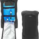Cooling Vest - Men & Women,Ice Vest Temperature Adjustable and Keeps Cooling for a long time,Hot Days Outdoor Work (Black, M)