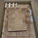 Kikcoin Extra Large Bamboo Cutting Boards, (Set of 3) Chopping Boards with Juice Groove Bamboo Wood Cutting Board Set Butcher Block for Kitchen, End Grain Serving Tray