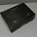 5 in 1 Hair Dryer Brush Set,Professional Negative Ionic Hot Air Styler, Air Curling Wrap Styler,Detachable Blow Dryer Brush With Auto Wrap Curlers,Hair Styling Tools For Straight/Curl/Drying/Smoothing (Champagne Gold)