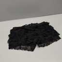 NUFIWI Women Lolita Bloomers Ruffle Shorts Lace Cute Pumpkin Pants Sexy Boyshorts Layered Y2k Mini Shorts Pettipants (Large)