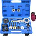 Camshaft Crankshaft Engine Timing Tool Kit Compatible with Audi VW VAG 2006-2018 EA888 1.8 2.0 TSI TFSI T10355 T10060A T10352 T10368 T40011 T40196 T40267, Upgrades Version with Case & Gloves