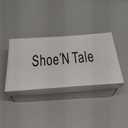 Shoe'N Tale Lace Up Heels for Women Ankle Strappy Gladiator High Heeled Sandals Chunky Block Heel Square Open Toe Criss Cross Dress Shoes Size 10