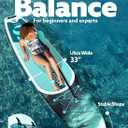 SLOOSH Inflatable Stand Up Paddle Board, 10'6" Paddle Boards with Premium Accessories, Non-Slip EVA Deck, Ultra-Light Carry Bag Pump, Ripple SUP for Youth & Adults of All Skill Levels