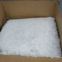 Fluffy Small Rug for Bedroom 2x3 Feet, Shag Soft Area Rug, Modern Plush Carpet, Furry Cute Bedside Rug for Kids Girls Boys Room Nursery Decor, Cream White